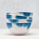 Stacked Rick Stein Melamine Bowls side view